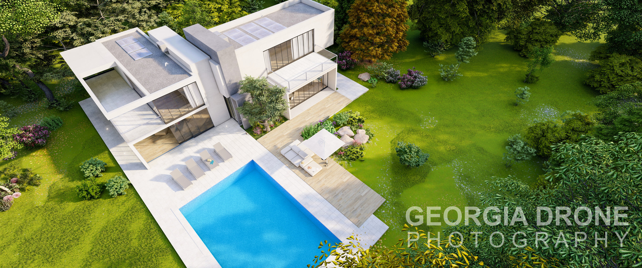 drone photography alpharetta georgia residential real estate